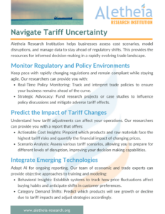 Navigating Tariff Uncertainty